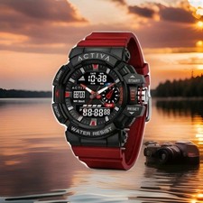Activa Vord X Invicta Watch. Red/Black. Daily Wear ACW8043-006 picture