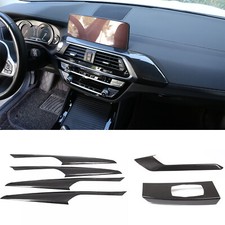 6PCS Dry Carbon Fiber interior Cover Trim For BMW X3 X3M G01 X4 X4M G02 2018-22 picture