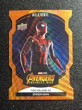 2022 Upper Deck Marvel Allure #76 🔥 Tom Holland Spider-Man Orange Slice 🔥 picture