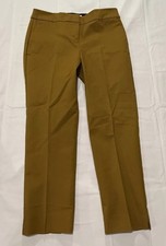Boden Women’s Richmond Ankle Pant Straight Leg Stretch Size 6 Petite Gold Brown picture