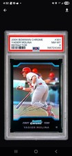 2004 Bowman Chrome - First Year Yadier Molina #301 Refractor (RC) Cardinals picture