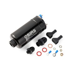 OSIAS 380LPH Inline External Fuel Pump 10AN Inlet + 8AN Outlet 044 Check Vavle picture