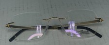 Silhouette Model Number # 5529 HB 7520 (50 21 140) Gold Frame picture