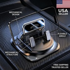 Car Phone Holder 360 Degree Rotation, Navigation Dashboard Mount Black1 Pc picture