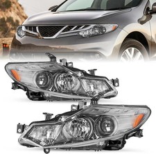 Halogen Model Headlight Assembly Compatible with 2009-2014 Murano OE Style Headl picture