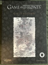 2026 Agoro Game of Thrones Map of Westeros 5oz Silver Coin 159/250 picture