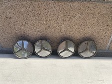 Mercedes W201 W124 W126 Gold Star Center Cap Complete Set USED picture