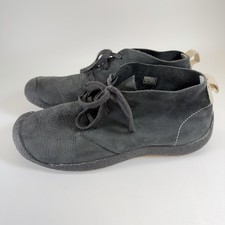 Keen Mosey Chukka Leather Ankle Lace Up Casual Shoes Boots Men’s 11 Black picture