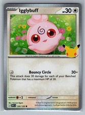 Igglybuff Holo Common ME: 30th Celebration 120/128 NM picture