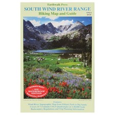 Earthwalk Press Rockies: South Wind River Range Map - Detailed and Reliable picture
