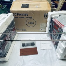 Vtg JCPenney Hi-Fi Stereo System 683-1840 Sealed NIB Rare #12 Of 1000 Not Tested picture