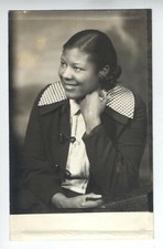  JAMES VAN DER ZEE RPPC HARLEM RENAISSANCE AFRICAN AMERICAN ARTIST ORIGINAL picture