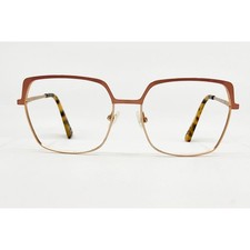 Catherine Malandrino Eyeglasses Womens Rose Gold Square CM-44 55-17-140 picture