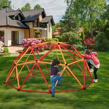 Geometric Dome Steel Frame Climber Outdoor Toddler Jungle Gym Play Set for Kids picture