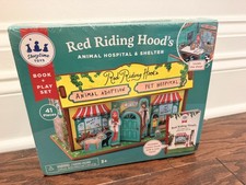 Storytime Toys 41 Pcs Book Toy Playset Read Book Build Play Red Riding Hood's  picture