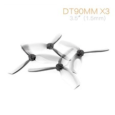 4pcs HQProp DT90MM X3 90mm Propeller 1.5mm For GEPRC CineLog35 3.5inch FPV Drone picture