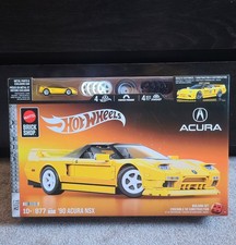 Mattel Brick Shop Hot Wheels 90 Acura NSX Building Toy 877 Pieces  *IN HAND* picture