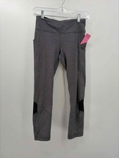 Pre-Owned Lululemon Grey Size 4 Legging Athletic Pants picture