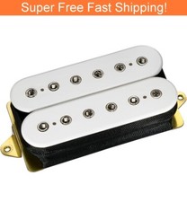 DiMarzio DP216 Mo' Joe Satriani Bridge Pickup Standard Spaced Humbucker white picture