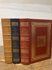 EASTON PRESS The Liberation Trilogy Rick Atkinson SIGNED Leather WWII War Allies picture