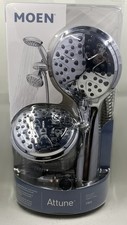 Moen 6-Mode Attune Dual Hand Held Shower Head in Polished Chrome picture