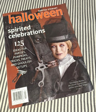 VTG 2009 MARTHA STEWART HALLOWEEN SPECIAL ISSUE MAGAZINE PARTIES RECIPES OCTOBER picture