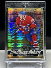 2024-25 O-Pee-Chee Platinum Lane Hutson Seismic Gold Marquee Rookie RC /50 picture