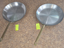 Lot 2 - Vintage Mauviel Williams-Sonoma  12” Copper Clad Skillets - Made France picture