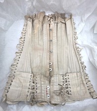 Rare Antique Victorian Edwardian H&W Maternity Corset picture