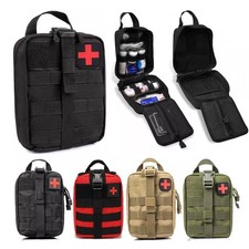 Tactical First Aid Kit Medical EMT Bag Emergency Survival Molle IFAK SOS Pouch picture