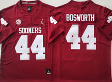 3 Colors Oklahoma Sooners #44 Brian Bosworth Jersey All Stitched picture