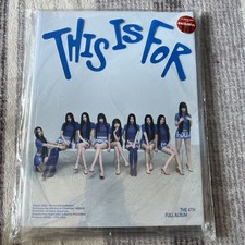 TWICE -THIS IS FOR. 4th Full Album Target Exclusive Versions picture