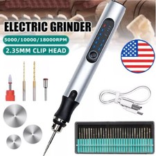 Cordless Engraving Pen USB Rechargable 37 Bits Mini Electric DIY Portable Tool picture