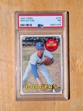 1969 Topps Don Sutton PSA 7 #216 HOF Dodgers picture