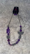 5-Piece Paparazzi Purple Jewelry Lot – 5 Necklaces + Matching Earrings Sets picture
