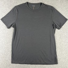 Proof 72 Hour Merino Wool Shirt Baselayer Large Mens Grey Hiking Trail Huckberry picture