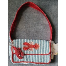 Viral Made In India Hand Beaded Lobster Shoulder Bag picture