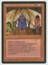 Signed Italian Kobold Overlord LP Legends Artist Julie Baroh MTG Reserved List picture