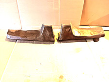 1957 -58 CHRYSLER & DESOTO FRONT FENDER Lower headlight repair panels, 1PAIR picture