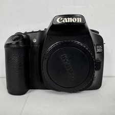 Canon EOS 30D 8.2MP DSLR Camera Body Battery CB-5L Charger Powers On  picture