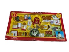 Rare CDI  McDonald's 50 Piece Deluxe Mealtime Play Food Set New in Box picture