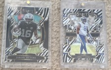 Huge 13 Card Football Lot: 2 zebras 🦓 and many other inserts, autos.🔥 picture