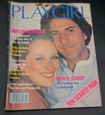 Vintage 1979 NOVEMBER PLAYGIRL MAGAZINE - DUSTIN HOFFMAN AND MERYL STREEP  picture