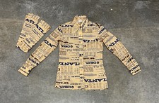 VTG 70s Delta Airlines Airport Customer Service (ACS) Pat Ashley Omniform Shirt picture
