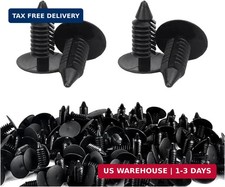 200PCS Car Plastic Trim Boot Rivets Push Clip Fastener, 6.4mm Hole Automotive Bu picture