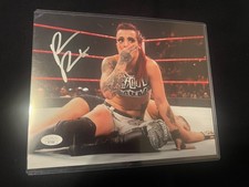 AEW/WWE Ruby Soho (Ruby Riot) Signed 8x10 Color Photo + JSA COA picture