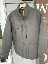 Relwen Jacket Men Large Quilted Insulated Tanker Charcoal Huckberry New NWOT picture
