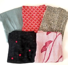 5pc Vintage Japanese Haori Jacket Lot Kimono Robe Wearable Mixed Patterns picture