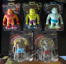 Ja-Ru ~ Squish Monster ~ Royal Deluxe ~ Stretchy Monster ~ Lot Of 5 ~ Brand New picture