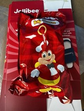 JOLLIBEE BAG CHARM PENDANT KEYCHAIN PHILIPPINES EXCLUSIVE - US POWER SELLER 🐝 picture